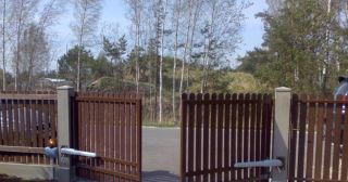 Купить распашные ворота из штакетника Медногорск, цена от 2725 руб.